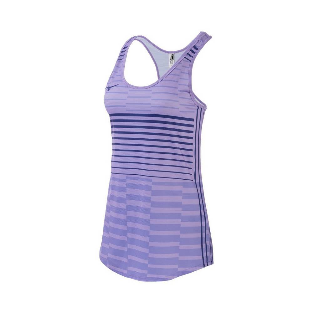 Mizuno Women's Team Tank Top Lavender (530096-JVZ)